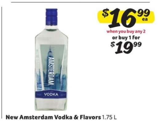 New Amsterdam Vodka & Flavors