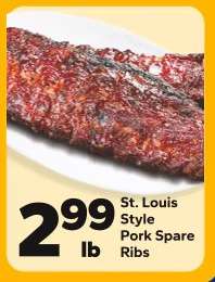 St. Louis Style Pork Spare Ribs