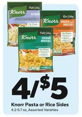 Knorr Pasta or Rice Sides