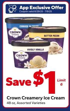 Crown Creamery Ice Cream