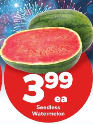 Seedless Watermelon