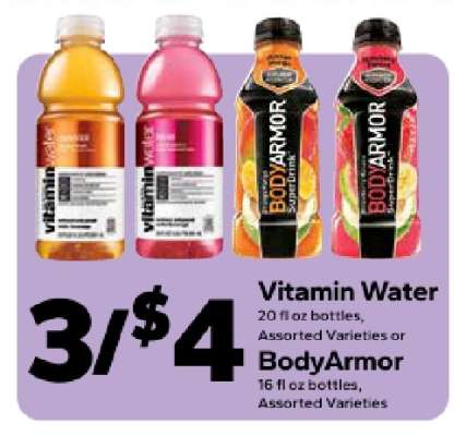 Vitamin Water or BodyArmor