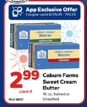 Coburn Farms Sweet Cream Butter