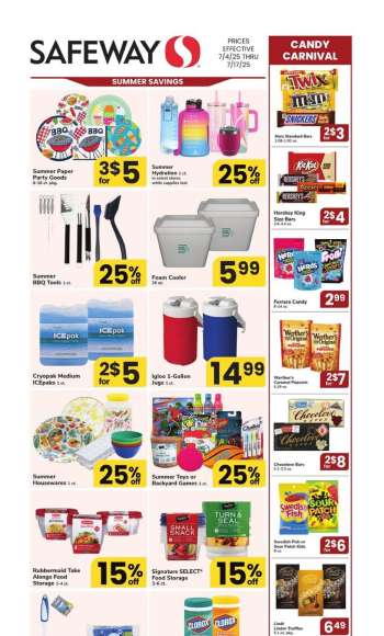 Safeway Flyer - 07/04/2025 - 07/17/2025.