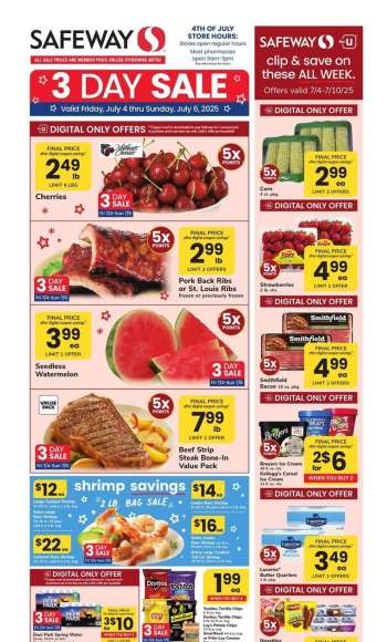 Safeway Flyer - 07/04/2025 - 07/10/2025.