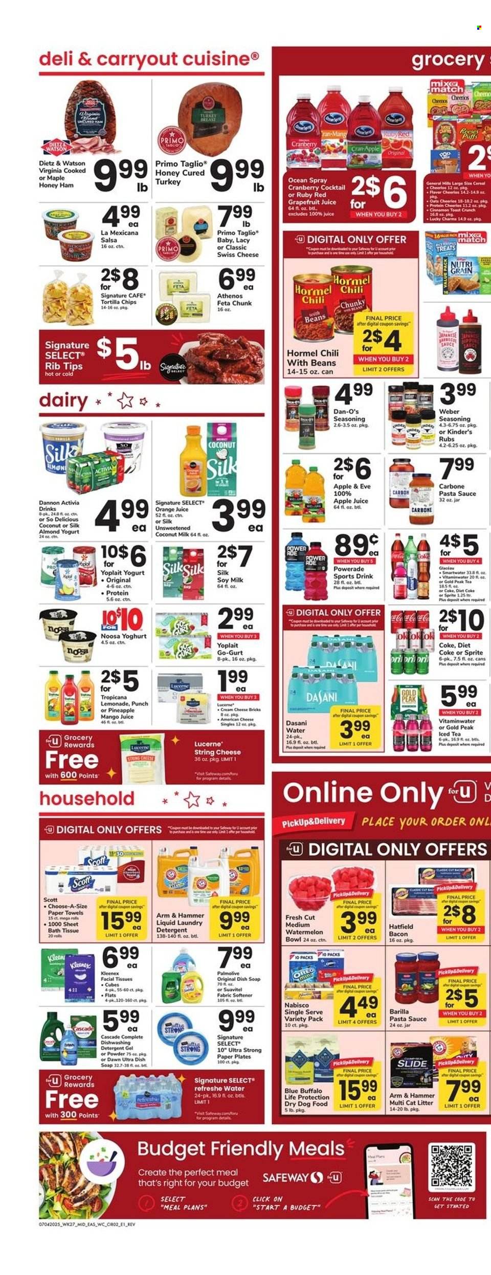 Safeway ad - 07/04/2025 - 07/10/2025. Page 4