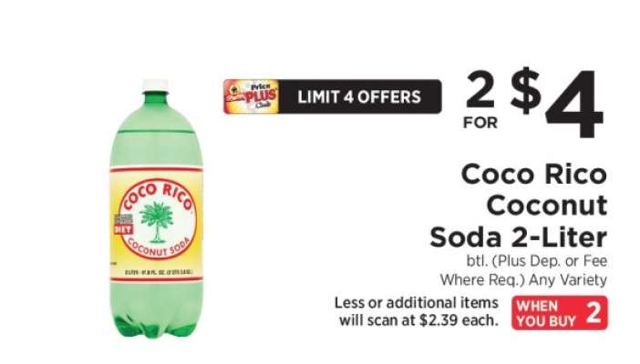 Coco Rico Coconut Soda 2-Liter