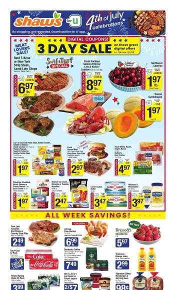 Shaw’s Flyer - 07/04/2025 - 07/10/2025.