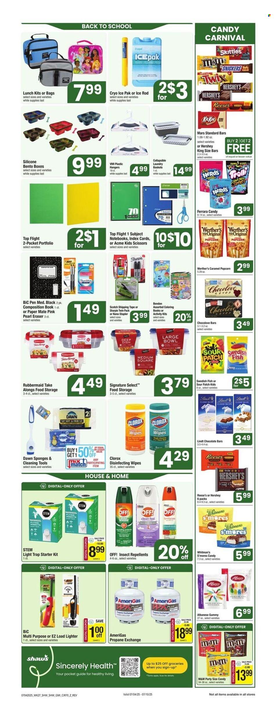 Shaw’s ad - 07/04/2025 - 07/10/2025. Page 5