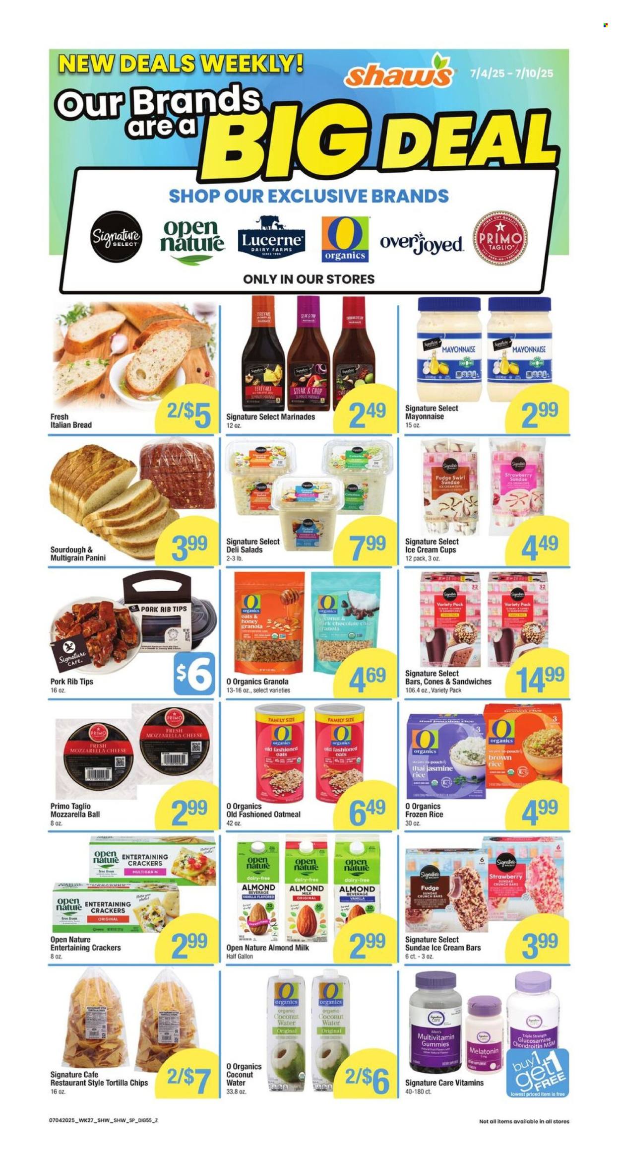 Shaw’s ad - 07/04/2025 - 07/10/2025. Page 2