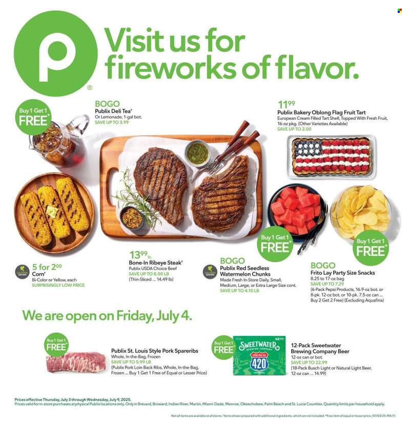 Publix Flyer - 07/03/2025 - 07/09/2025.