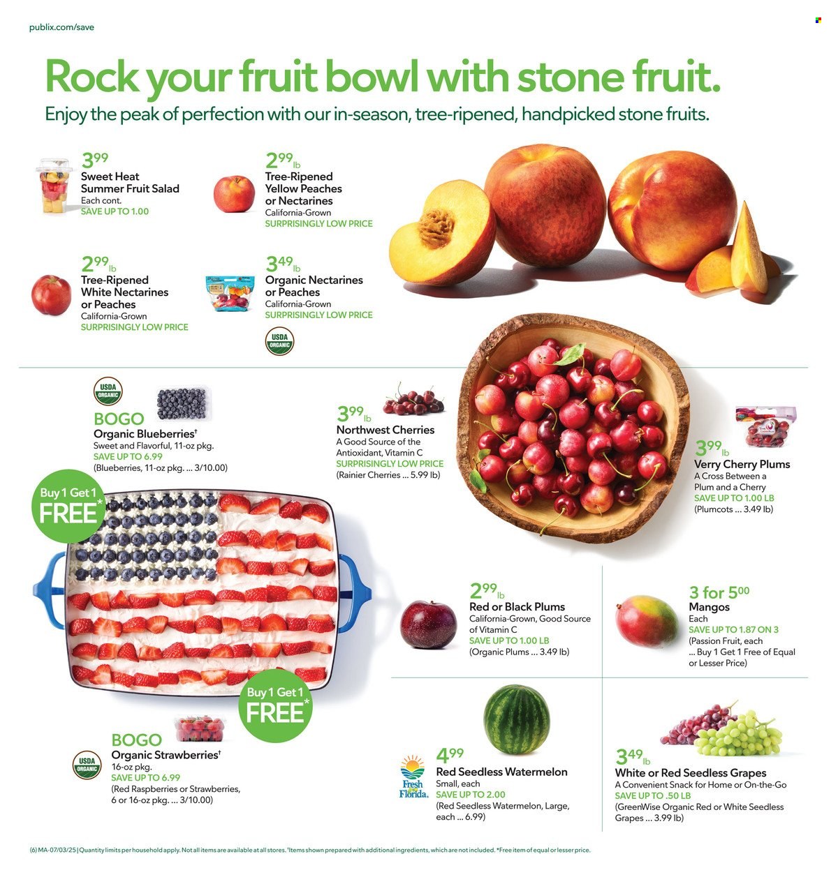 Publix ad - 07/03/2025 - 07/09/2025. Page 6