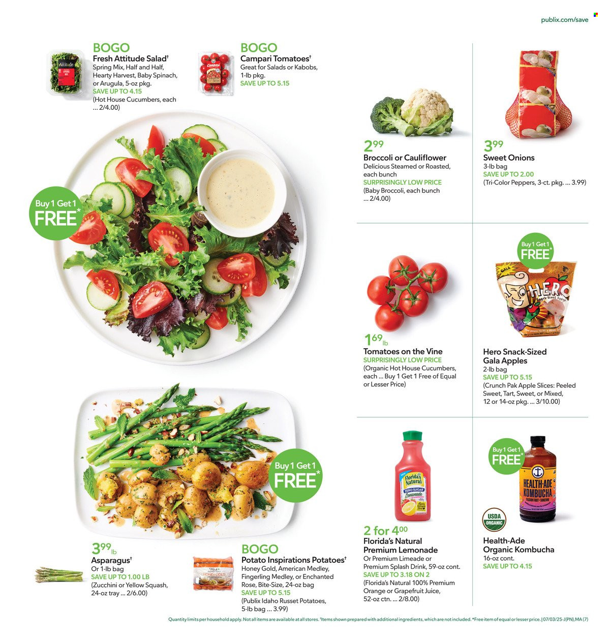 Publix ad - 07/03/2025 - 07/09/2025. Page 7
