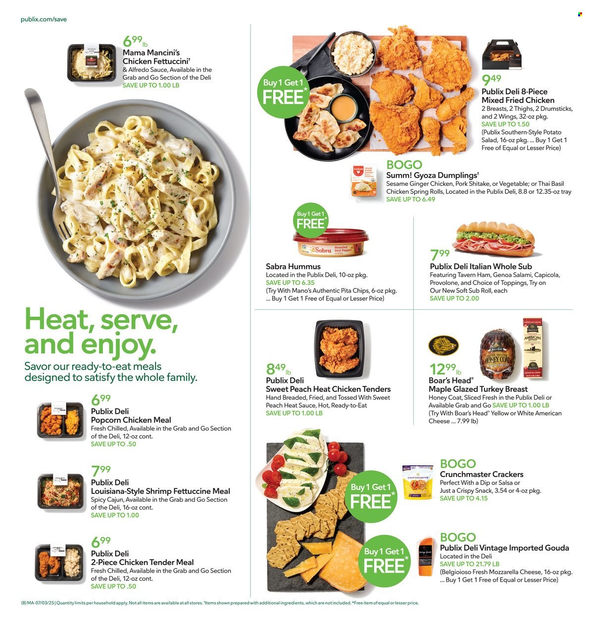 Publix ad - 07/03/2025 - 07/09/2025. Page 8