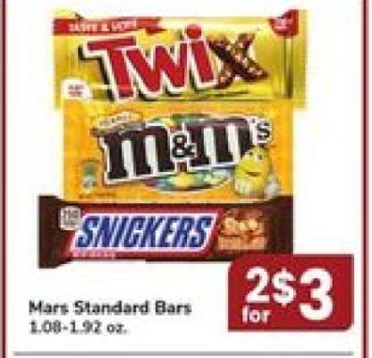 Mars Standard Bars