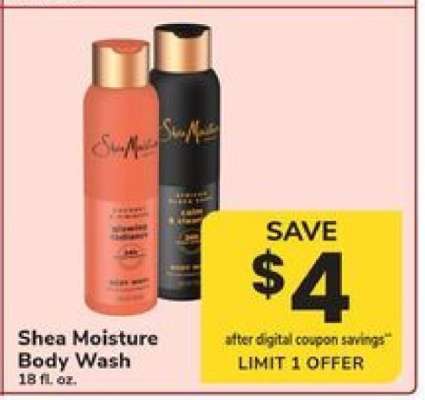 Shea Moisture Body Wash