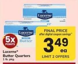 Lucerne Butter Quarters