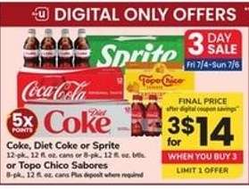 Coke, Diet Coke Or Sprite