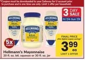 Hellmann's Mayonnaise