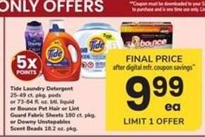 Tide Laundry Detergent