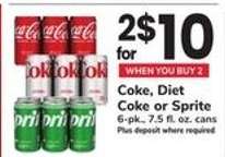 Coke, Diet Coke Or Sprite