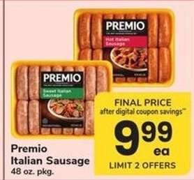 Premio Italian Sausage