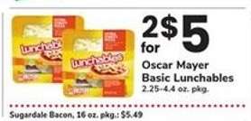 Oscar Mayer Basic Lunchables