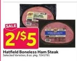 HATFIELD BONELESS HAM STEAK