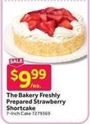 The Bakery Freshly Prepared Strawberry Shortcake