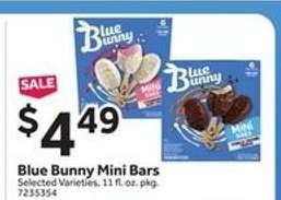 Blue Bunny Mini Bars