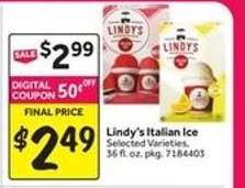 Lindy's Italian Ice