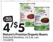 Nature's Promise Organic Beans