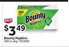 Bounty Napkins