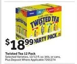 Twisted Tea 12 Pack