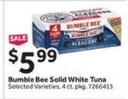 Bumble Bee Solid White Tuna