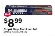 Stop & Shop Aluminum Foil