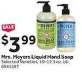 Mrs. Meyers Liquid Hand Soap
