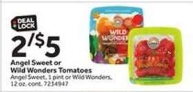 Angel Sweet or Wild Wonders Tomatoes