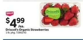Driscoll's organic strawberries