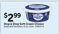 Stop & Shop Soft Cream Cheese