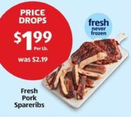 Fresh Pork Spareribs