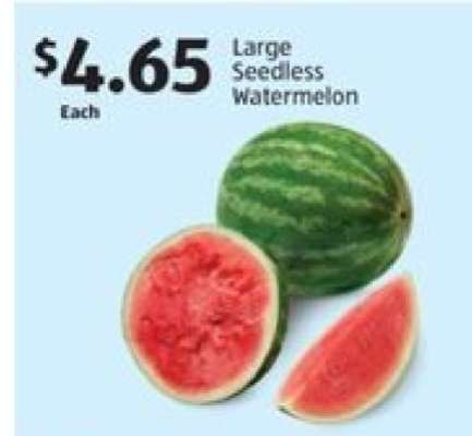 Large Seedless Watermelon