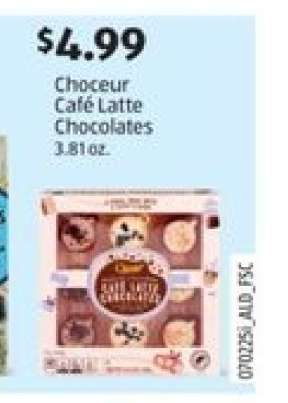 Choceur Café Latte Chocolates