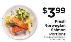 Fresh Norwegian Salmon Portions