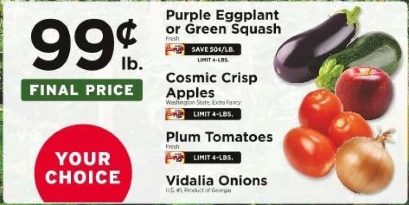 Purple Eggplant or Green Squash