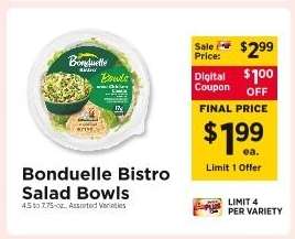 Bonduelle Bistro Salad Bowls