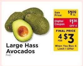 Large Hass Avocados