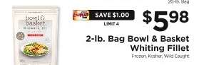 2-lb Bag Bowl & Basket Whiting Fillet