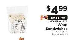 Wrap Sandwiches