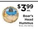 Boar's Head Hummus